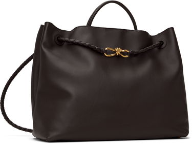 Tote bag Bottega Veneta Large Andiamo Leather Tote Čierna | 806010 V4O92, 1