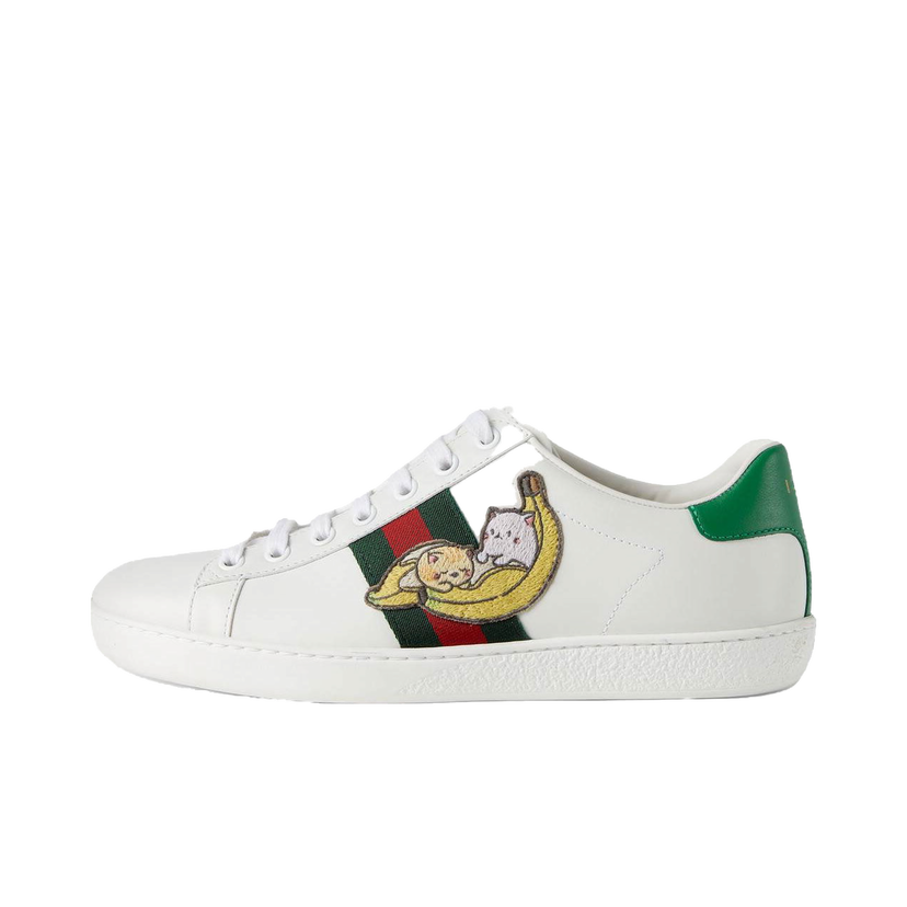 Tenisky a topánky Gucci Ace 'Bananya' (W) Biela | _661663 0FI60 9112