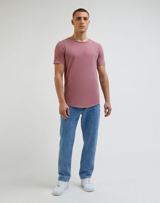 Tričko Lee Shaped Tee "Dark Mauve" Ružová | 112341703:XXL, 0