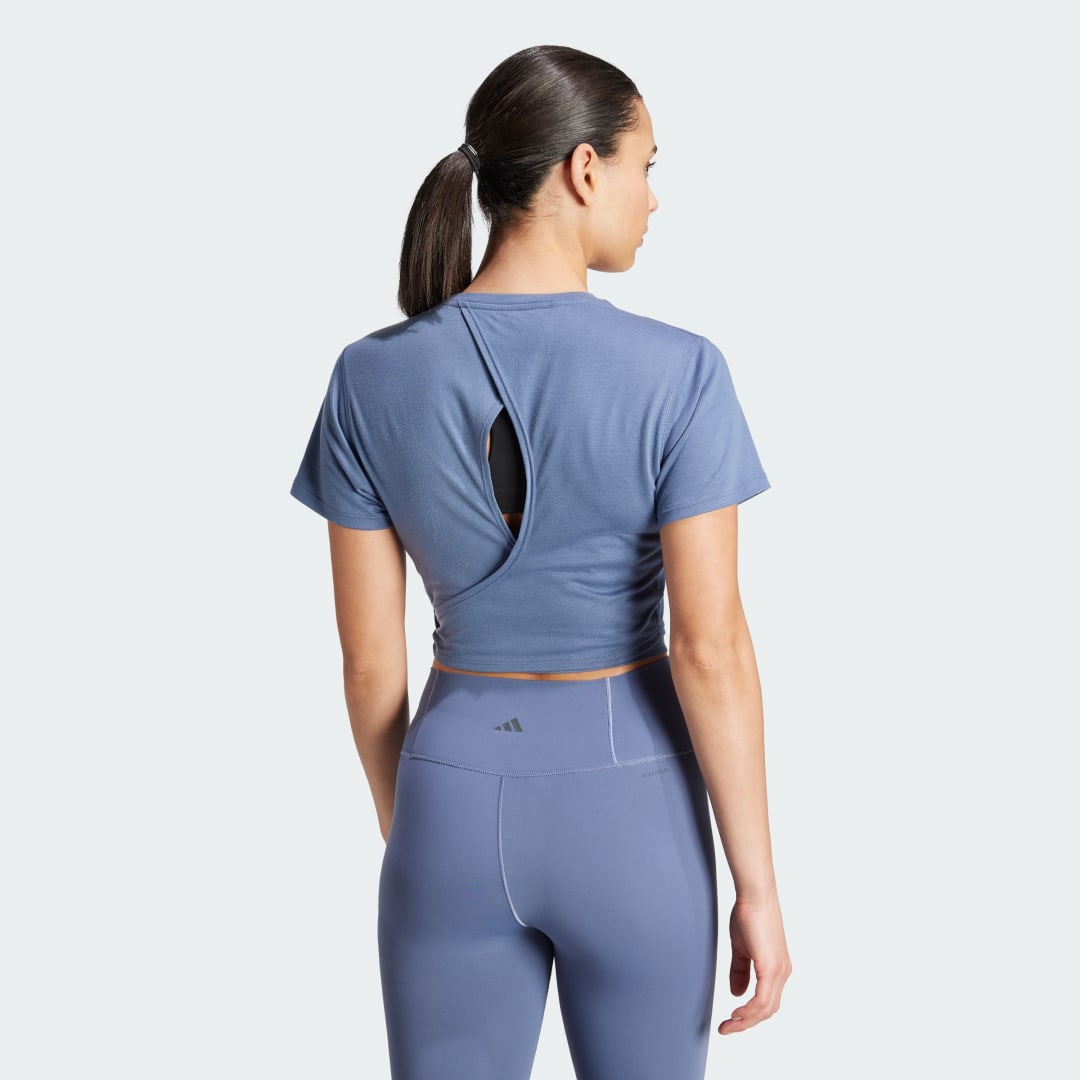 Studio Wrapped Yoga Crop Top