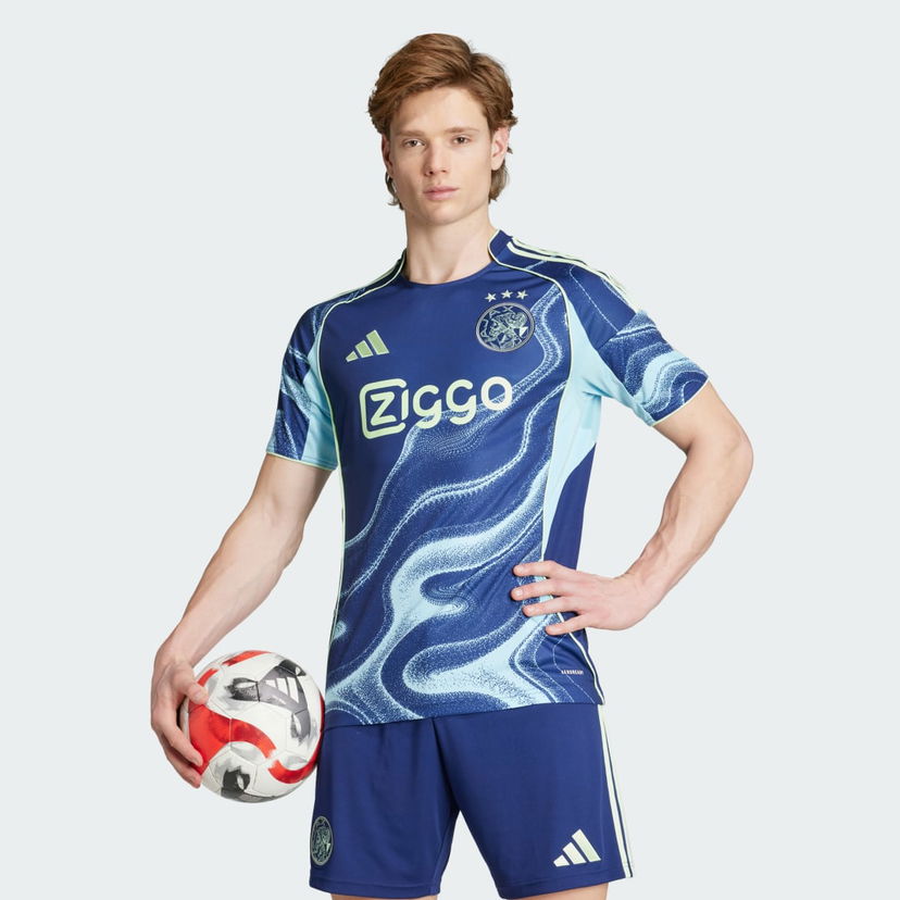 Dres adidas Performance Ajax Amsterdam 25/26 Away Jersey Modrá | JP1447