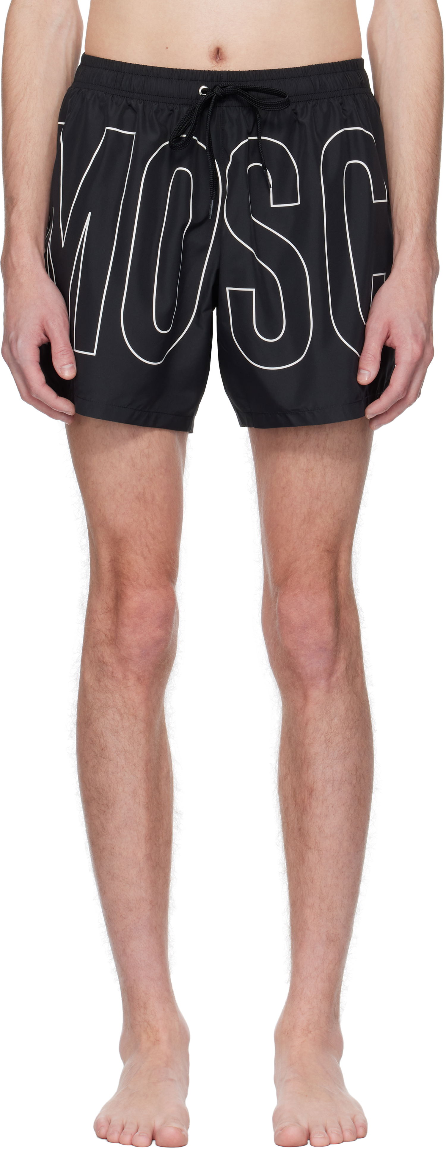 Plavky Moschino Moschino Logo Swim Shorts Čierna | V3A4224 9301 1555, 0