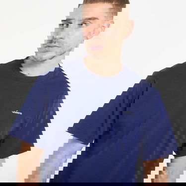 Tričko Queens Queens Essential T-Shirt With Contrast Print 5-Pack Navy | QNS_090, 1