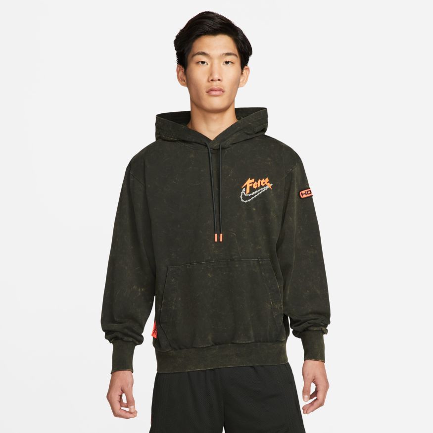 Mikina Nike Dri-FIT Standard Issue Basketball Hoodie Zelené | DH6808-352, 0