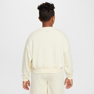 Sveter Nike Sportswear Club Fleece Crewneck Sweatshirt Béžová | HJ3373-113, 3
