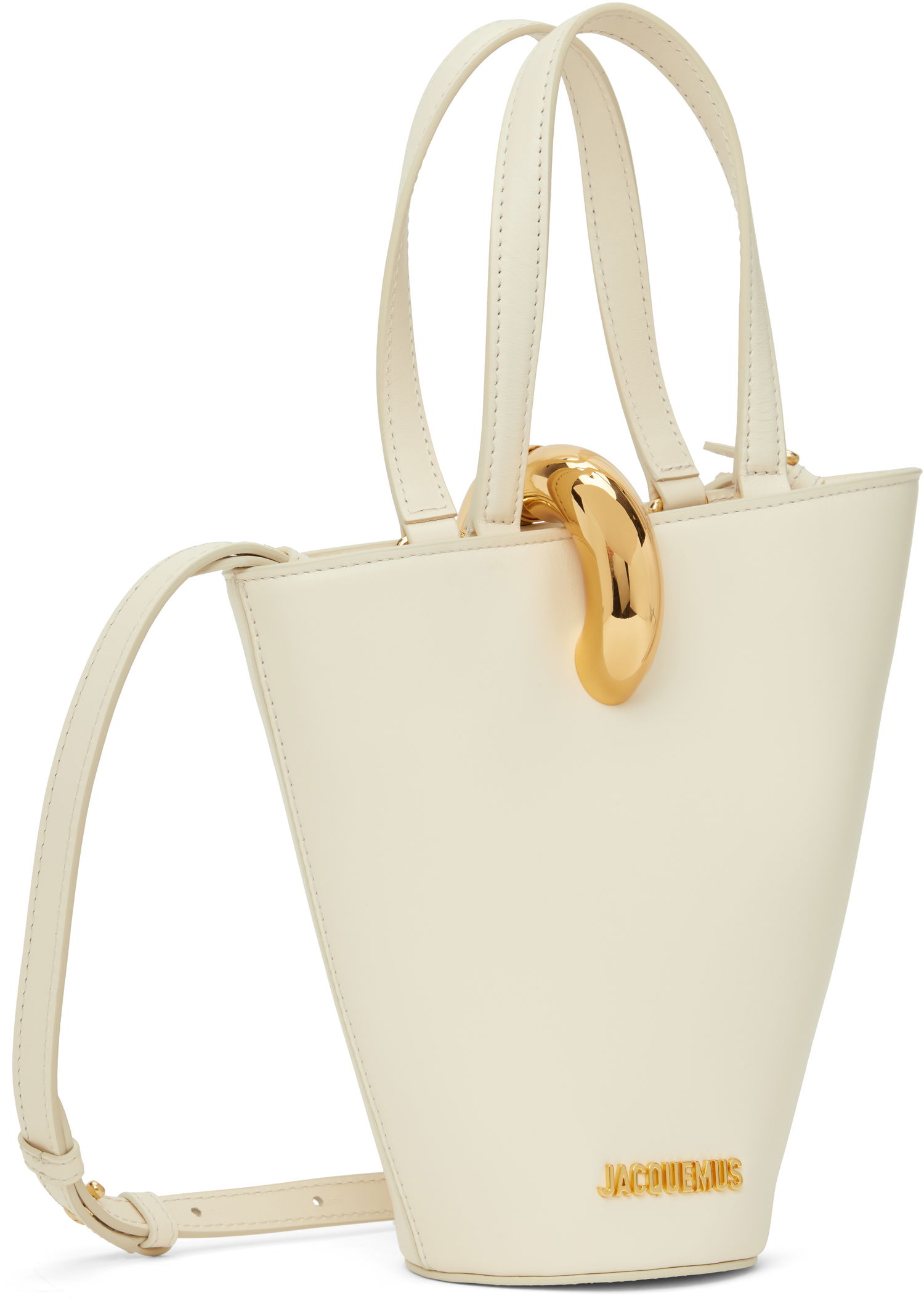 Kabelka Jacquemus Jacquemus Small 'Bambola' Tote Biela | 24H243BA389-3000, 1