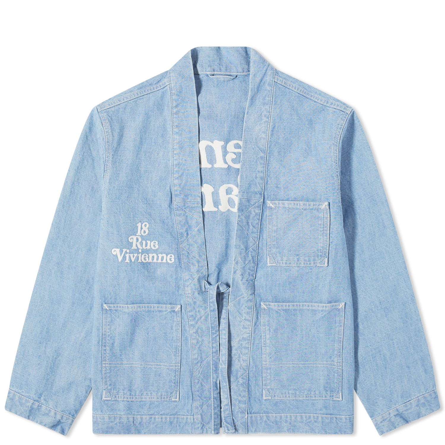Kabáty KENZO Verdy x Kimono Modrá | FE55DM1426H4-DT, 0