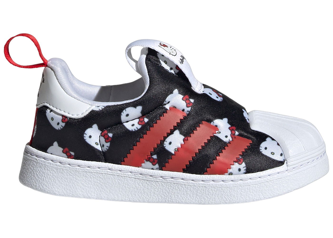 Tenisky a topánky adidas Originals Superstar 360 Hello Kitty Cloud White Core Black Vivid Red (TD) Čierna | GY9214, 0