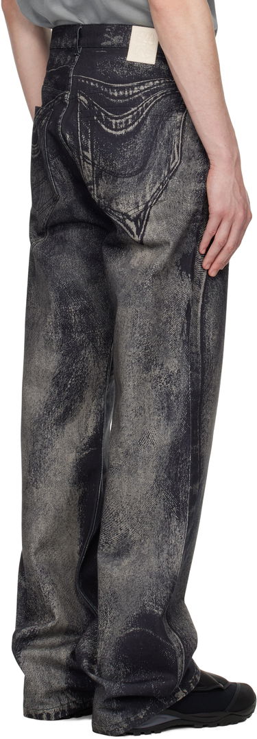Džínsy Camper Camperlab Printed Jeans Čierna | AU00006-003, 2