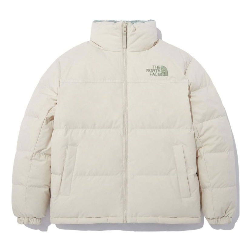 Prešívaná bunda The North Face Logo Winter Puffer Jacket Béžová | NJ1DN77D