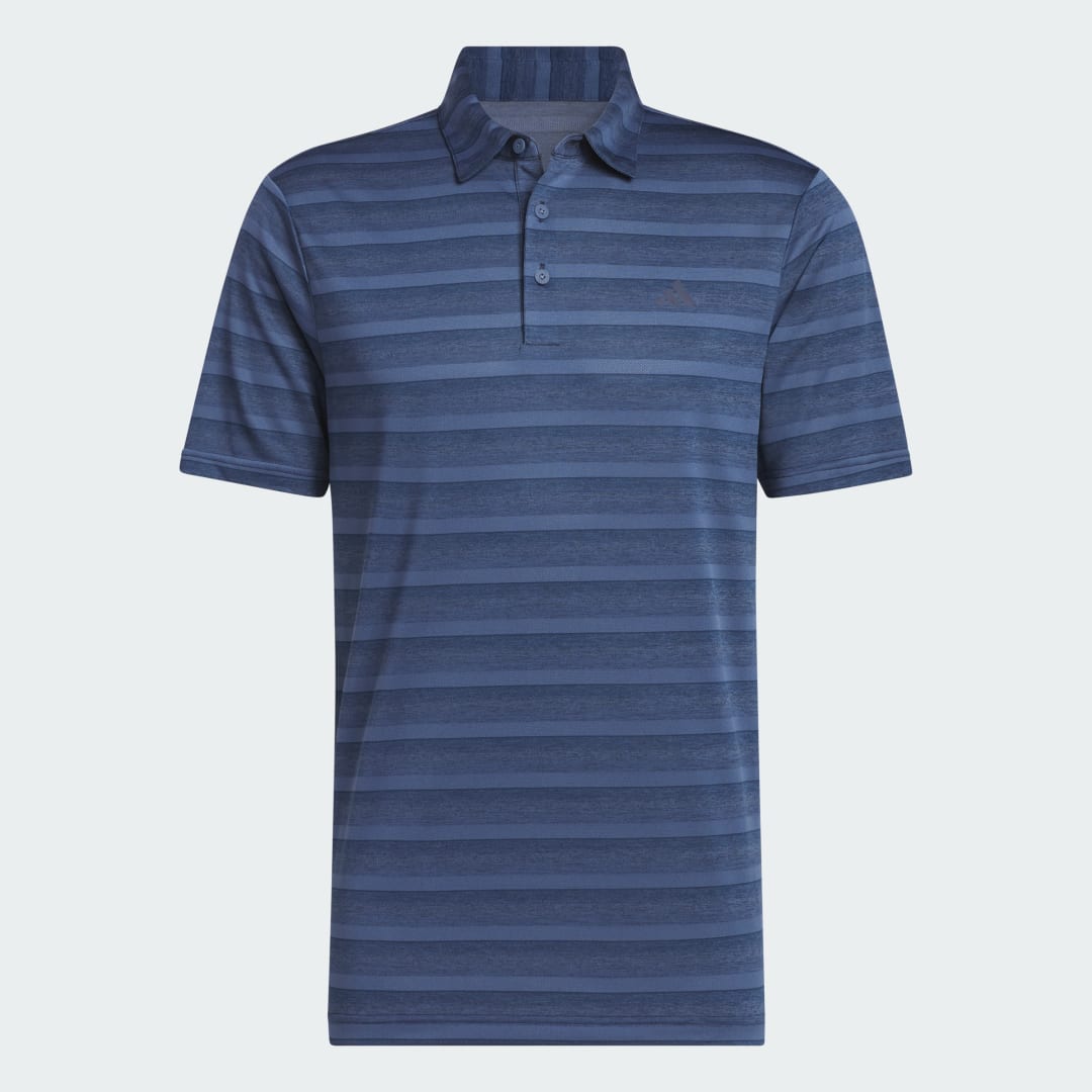 Striped Golf Polo Shirt