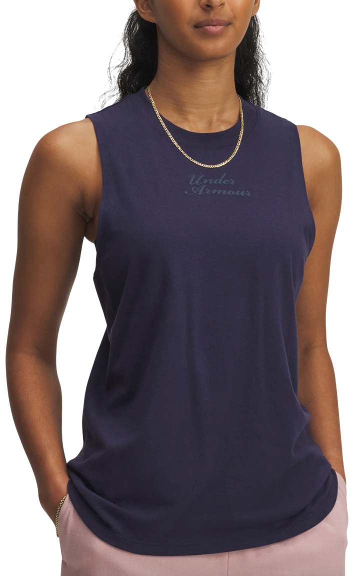 Tielko Under Armour Varsity Tank Navy | 6005631-410