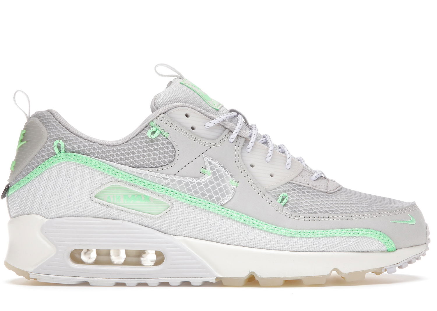 Tenisky a topánky Nike Air Max 90 Sail Neon Green Biela | CZ9078-010, 0