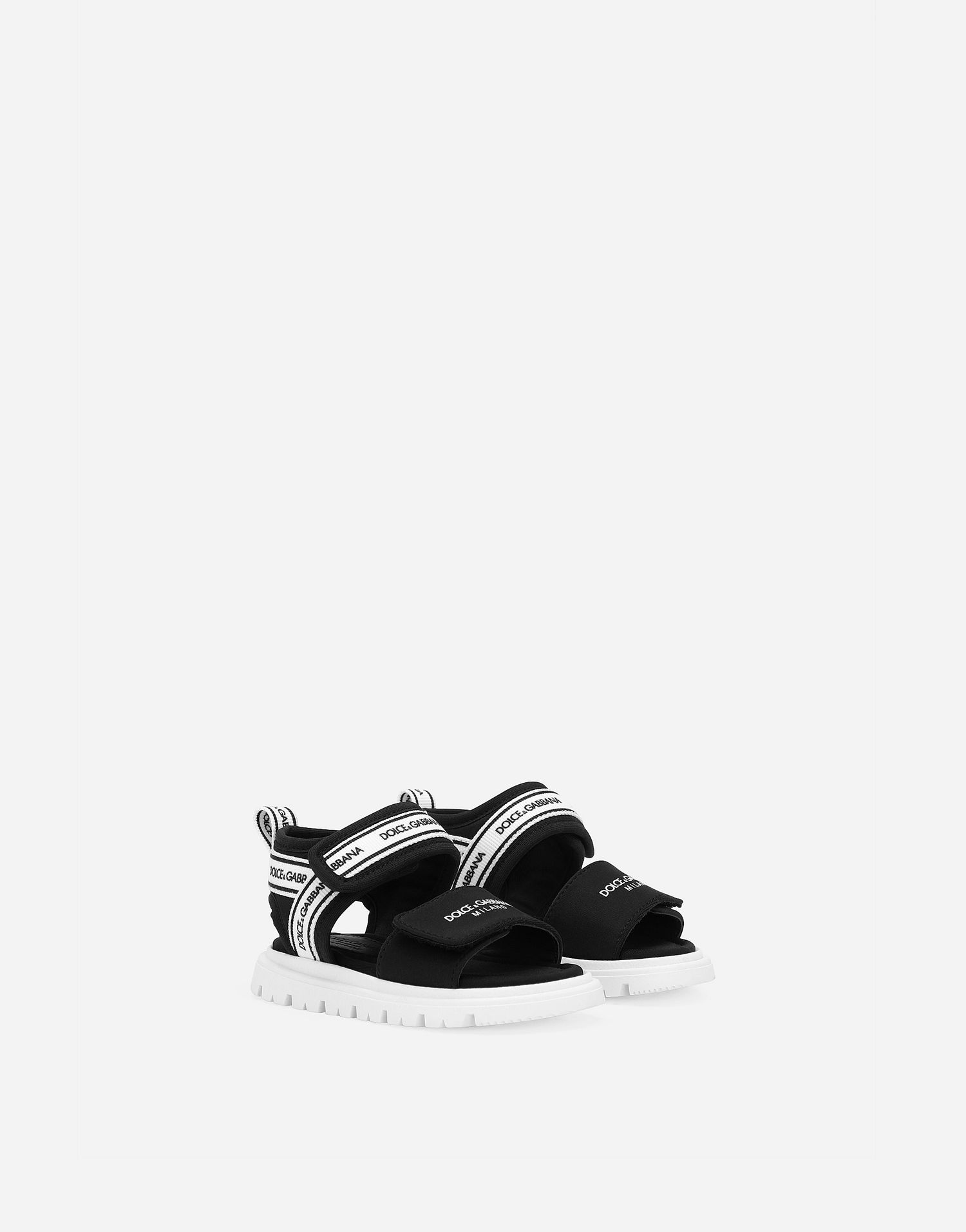 Tenisky a topánky Dolce & Gabbana Dolce & Gabbana Sandals With Logo For First Steps Rôznofarebný | DL0082AE92889690, 1