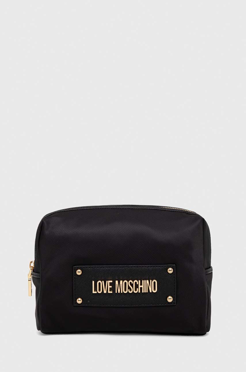 Cestovná taška Moschino Toiletry Bag Čierna | JC5303PP1GLG100A, 0