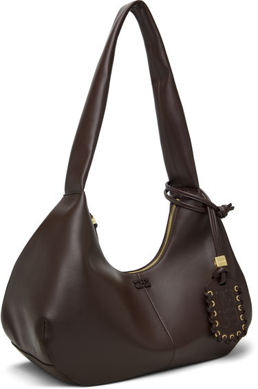 Kabelka GANNI GANNI Medium Shoulder Bag Hnedá | A6840, 1