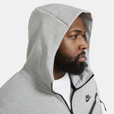 Mikina Nike Tech Fleece Full-Zip Hoodie Šedá | CU4489-063, 5