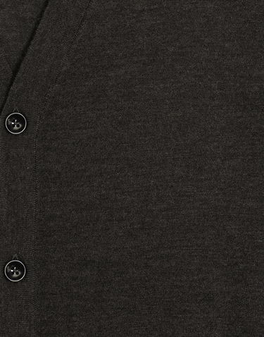 Sveter Dolce & Gabbana Cashmere Cardigan With Buttons Šedá | GXV87TJBW05N1254, 2