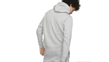 Mikina Nike Sportswear Club Fleece Hoodie Šedá | BV2973-063, 2