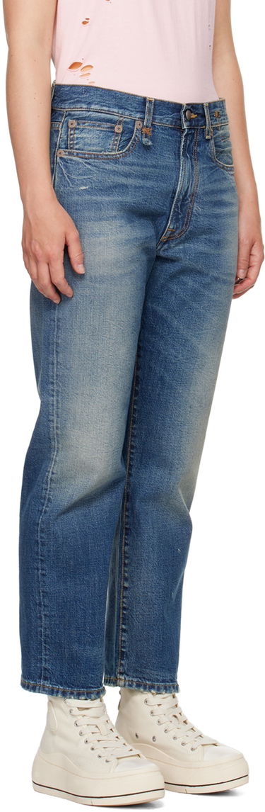 Džínsy R13 R13 Boyfriend Jeans Modrá | R13W5083-D216A, 1