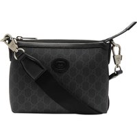 Ľadvinka Gucci GG Supreme Monogram Cross Body Bag Čierna | 760021-92THN-1000, 1