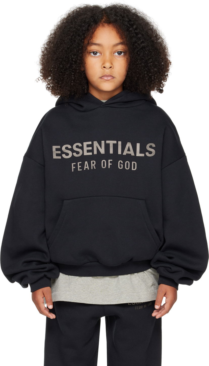 Mikina Fear of God ESSENTIALS Fleece Hoodie Čierna | 785SP252040K