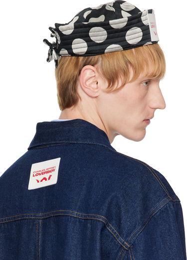 Klobúk Charles Jeffrey Loverboy Charles Jeffrey LOVERBOY Polka Dot Sailor Hat Čierna | 054131602, 2