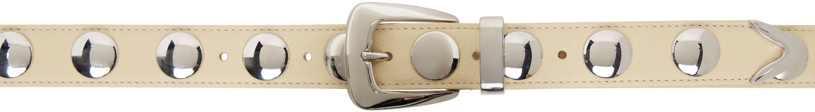 KHAITE Benny Studs Belt