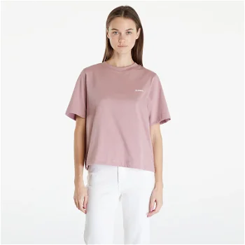 Queens Essential T-Shirt With Contrast Print Pink QNS_020