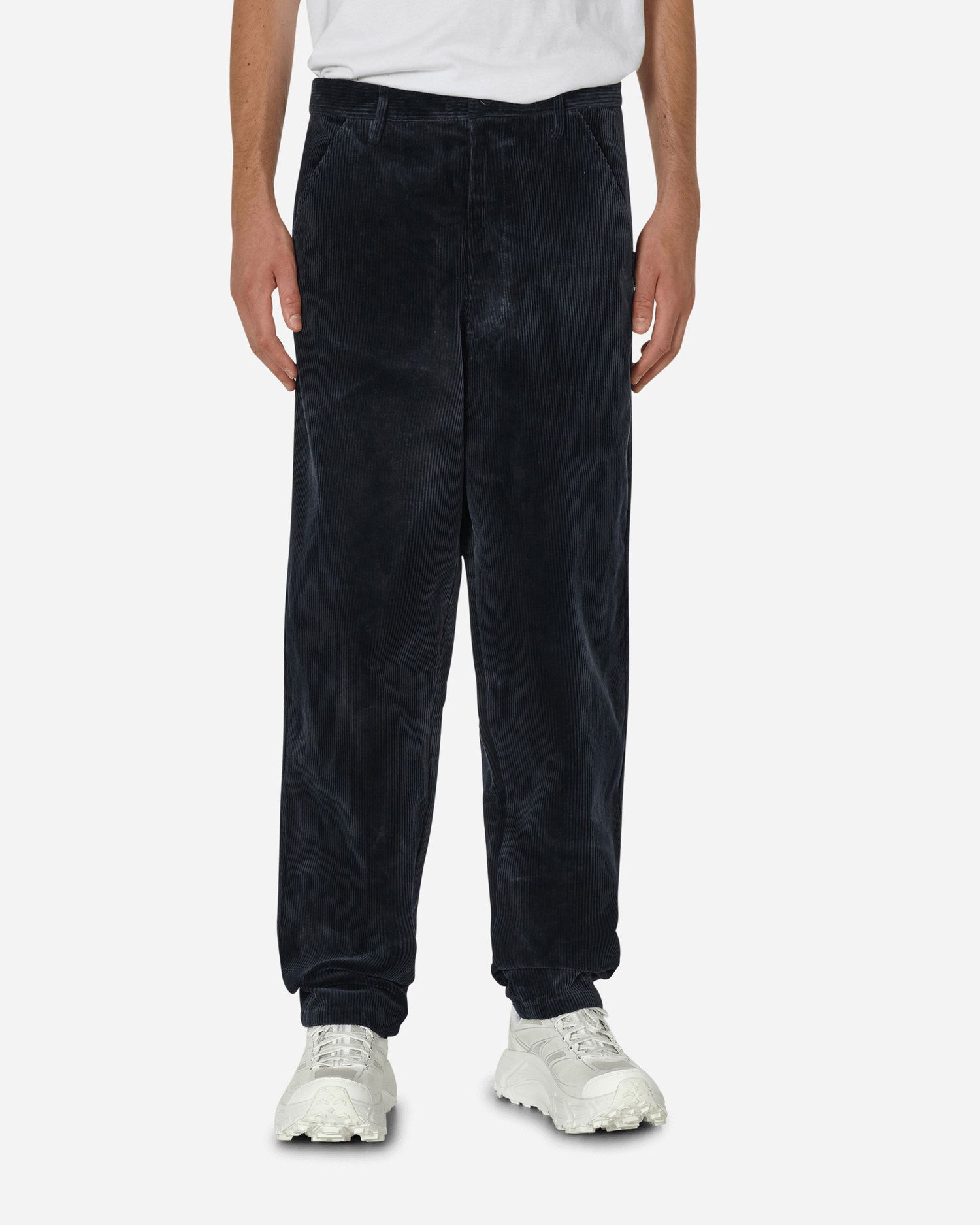 Nohavice Comme des Garçons Overdyed Corduroy Pants Navy | FL-P007-W23  1, 0