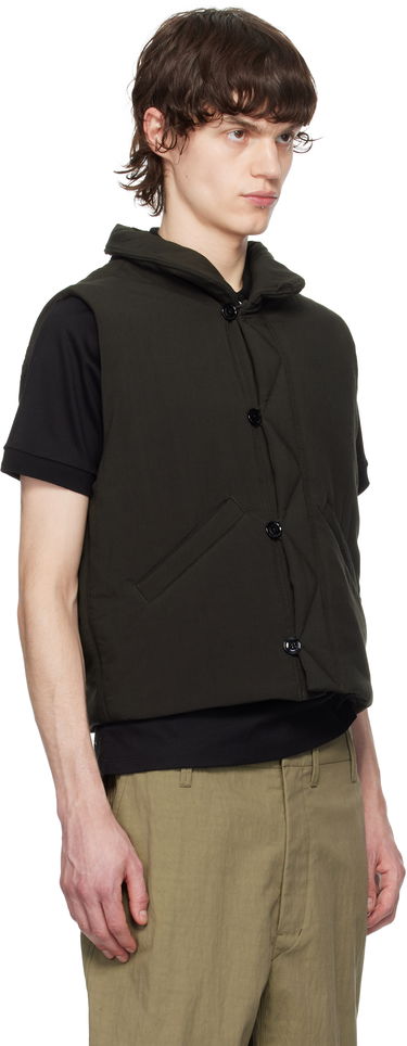 Vesta LEMAIRE Lemaire Wadded Vest Hnedá | OW1088 LF1286, 4