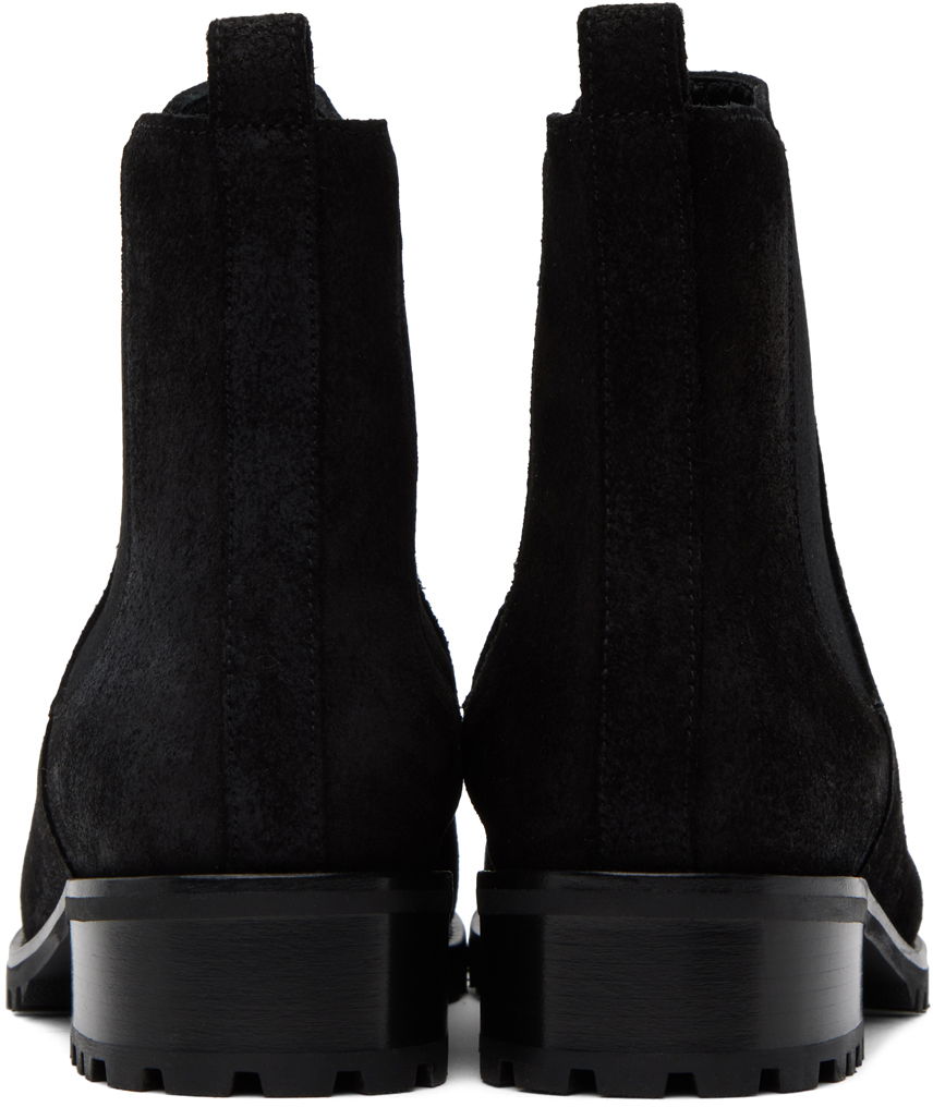 Oblečenie Manolo Blahnik Manolo Blahnik Chelata Suede Chelsea Boots Čierna | 321-1812-0001, 1