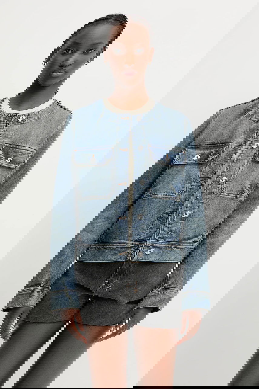 Bunda KENZO Kenzo Denim Jacket Modrá | FF52DV2506S7.DS, 0