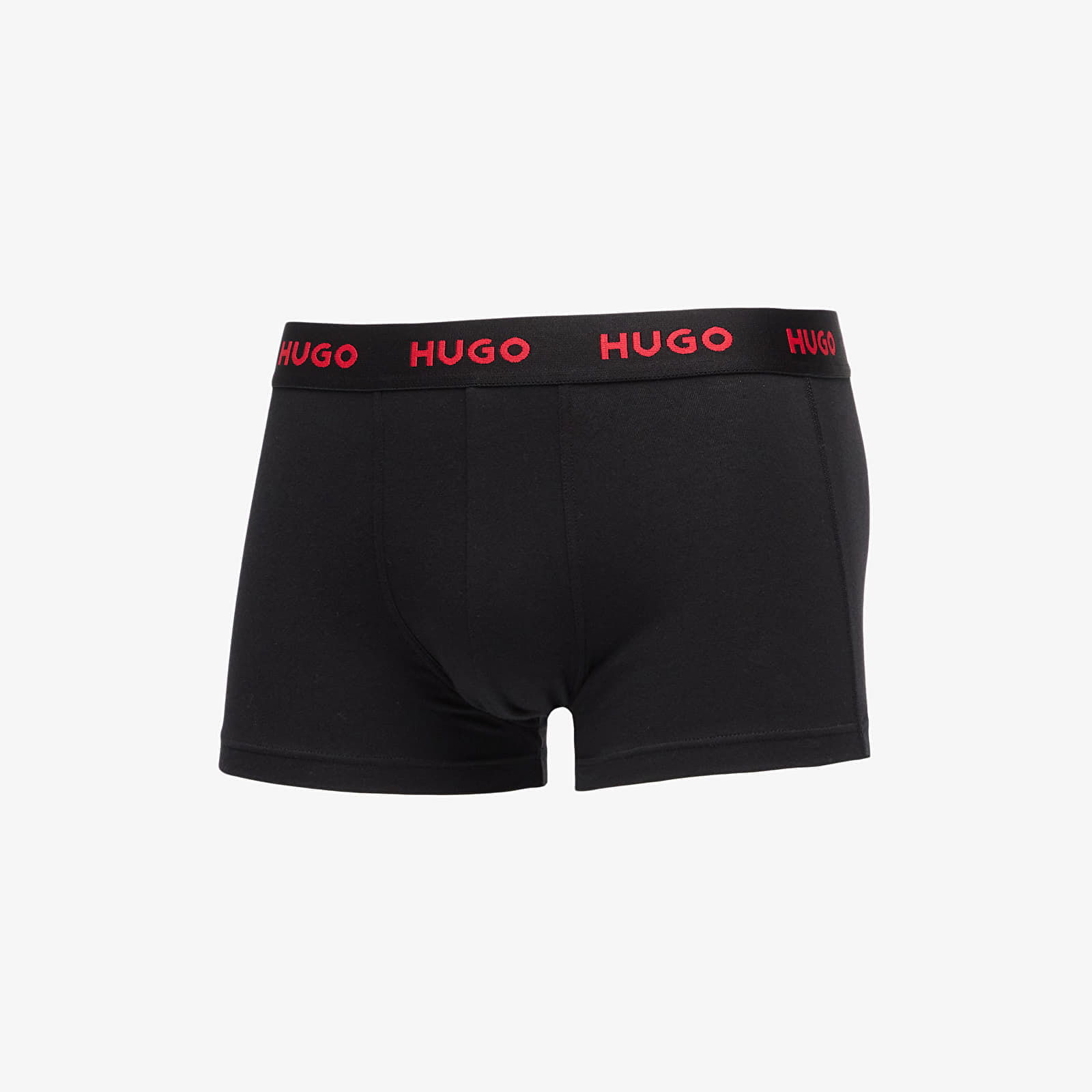 Three Pack of Trunks with Logo Waistband