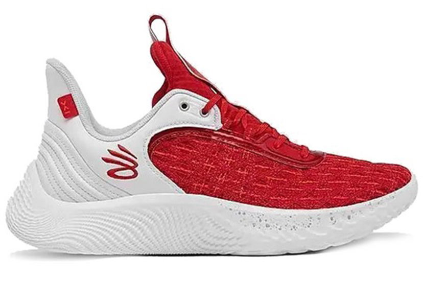 Basketball Under Armour Curry Flow 9 Team Red White Biela | 3025631-100