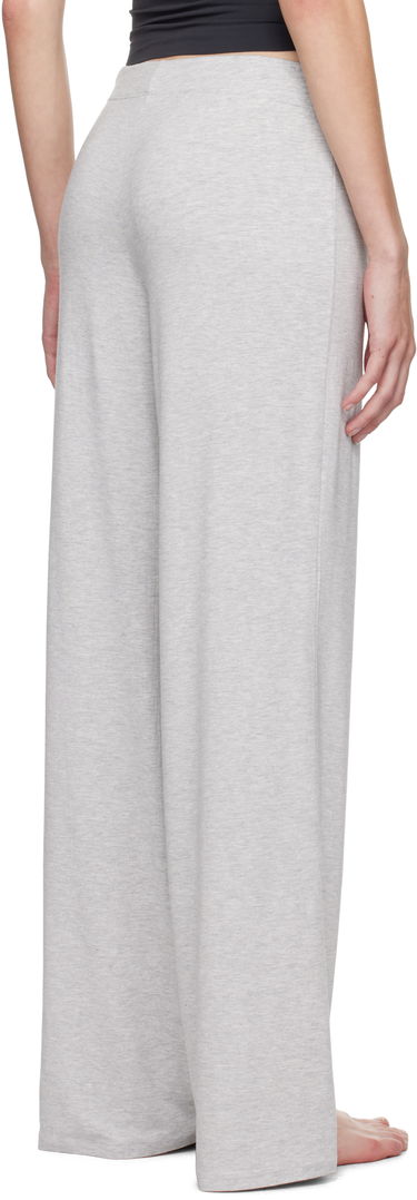 Nohavice SKIMS SKIMS Sleep Straight Leg Pajama Pants Šedá | BO-STR-4085, 2
