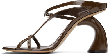 Starostlivosť o obuv Dries Van Noten Dries Van Noten Strappy Sculptural Heeled Sandals Hnedá | WS251-1623-189, 2