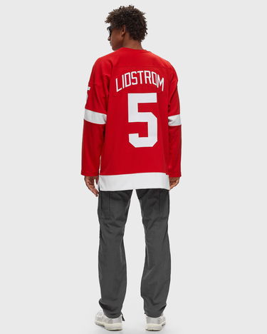 Dres Mitchell & Ness NHL Detroit Red Wings 2001 Nicklas Lidstrom #5 Jersey Červená | JY8993-DRWRED1, 1