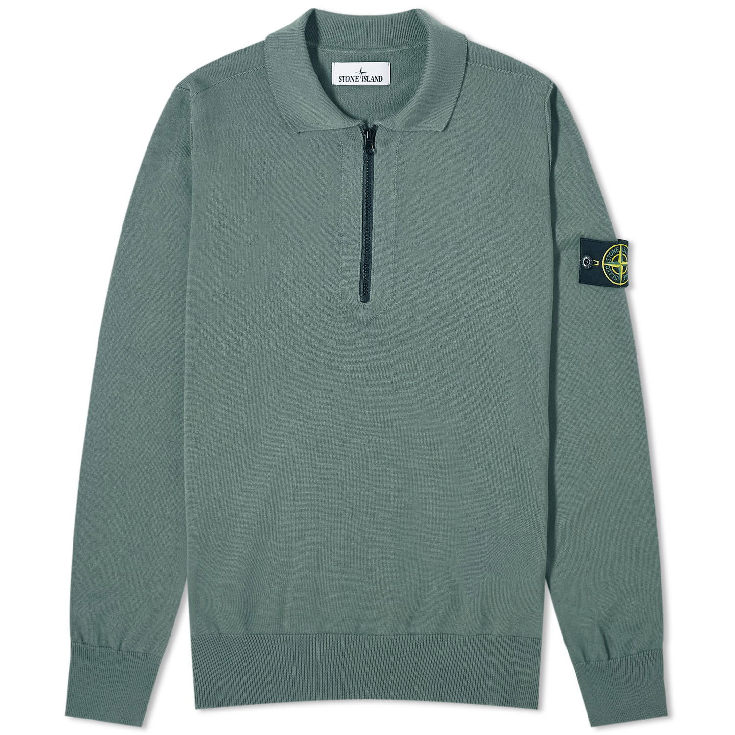 Polo tričko Stone Island Soft Cotton Knitted Polo Shirt Zelené | 8015543B2-V0059, 0