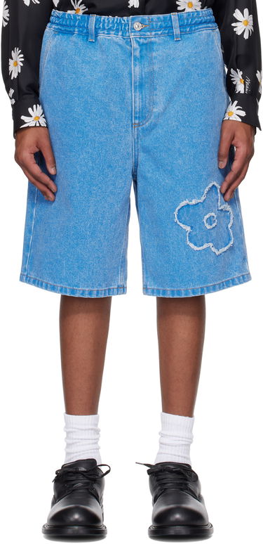 Šortky Marni Marni Patch Denim Shorts Modrá | PUJU0070Q2 USCX34, 0