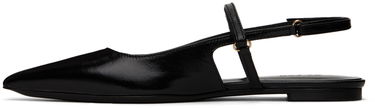 Oblečenie BY FAR BY FAR Jess Slingback Ballerina Flats Čierna | 22SSJESFBLGLS, 2