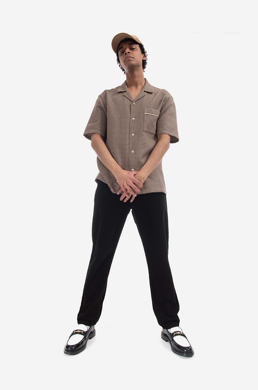 Nohavice Carhartt WIP Corduroy Pants Newel Čierna | I031456, 1