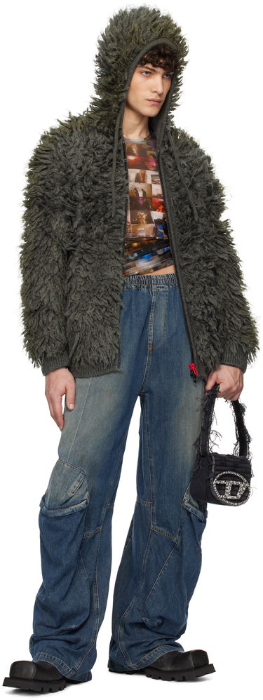 Džínsy Diesel Loose Fit Jeans with Pockets Modrá | A16744-09L14-01, 3
