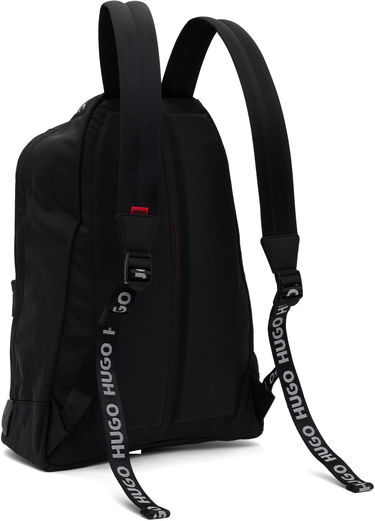 Batoh BOSS Hugo Recycled Nylon Canvas Backpack Čierna | 50541921, 2