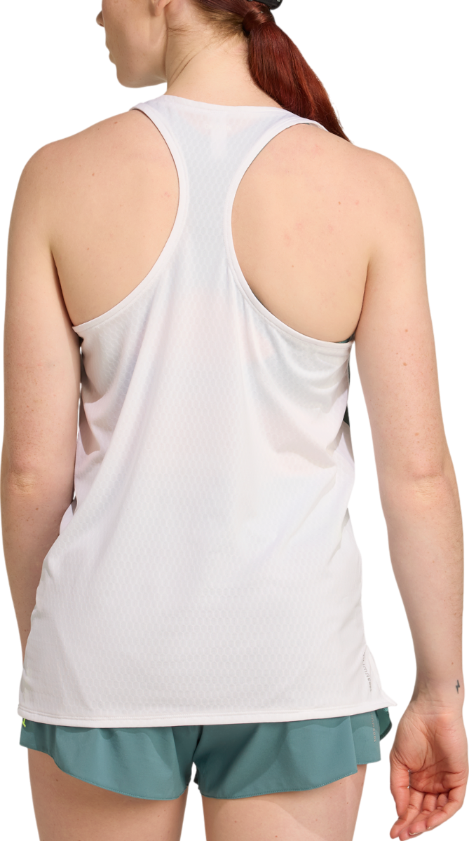 Tielko adidas Originals Adizero Archive Running Tank Top Biela | jz8034, 1