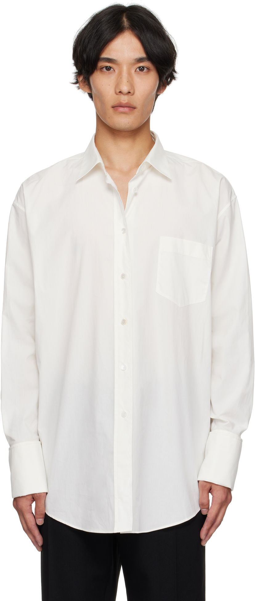 Košeľa The Row The Row Miller Shirt Biela | 970-W4266