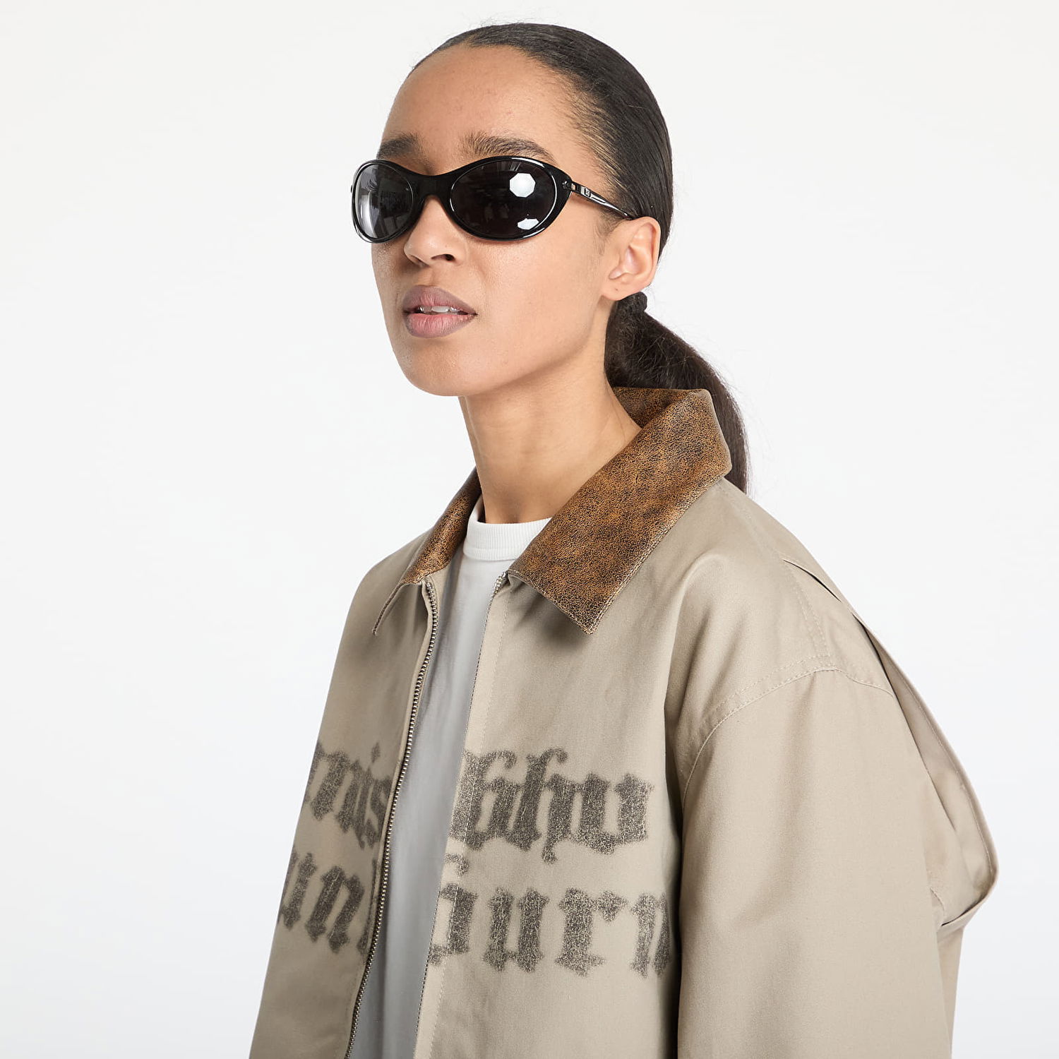 Bomber bunda MISBHV MISBHV Sunburn Work Jacket Béžová | 250M408, 1