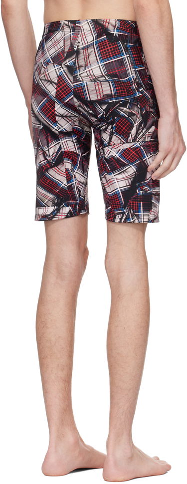 Plavky Vivienne Westwood Vivienne Westwood Draped Tartan Swim Shorts Rôznofarebný | 8101000M-J0099-, 2