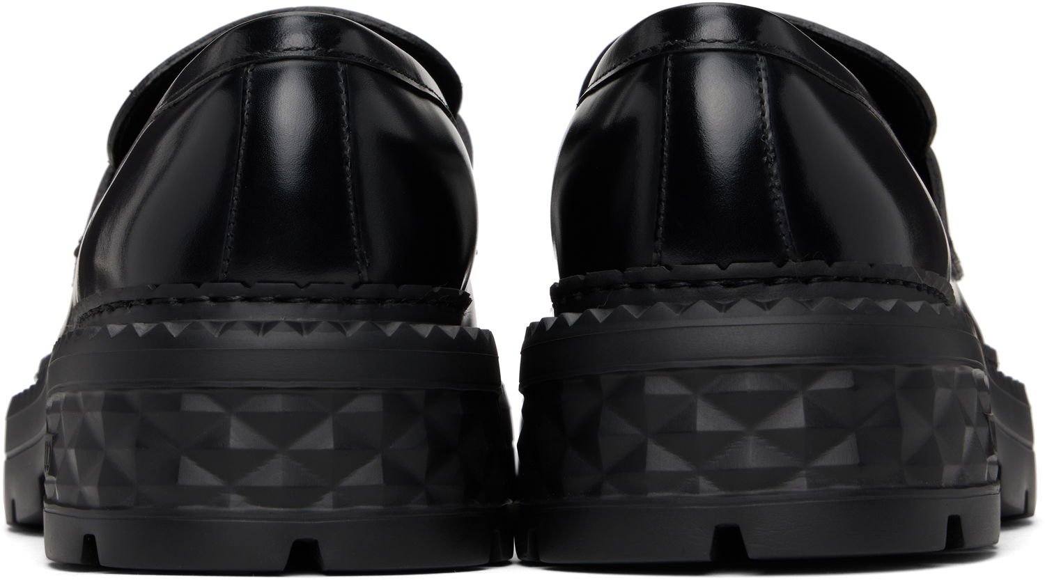 Starostlivosť o obuv Jimmy Choo Jimmy Choo Marlow Diamond Platform Loafers Čierna | MARLOW DIAMOND/F HKB, 1