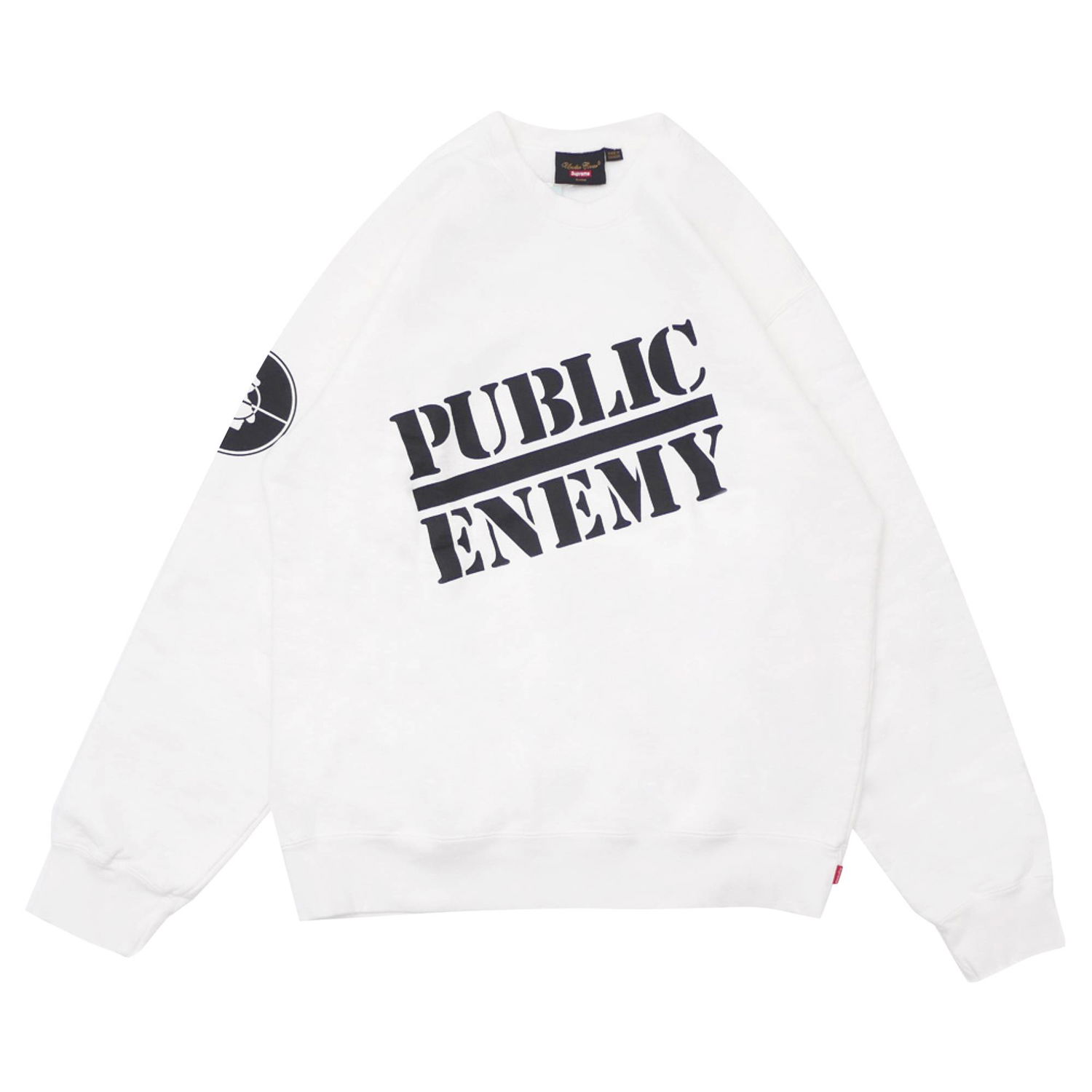 Mikina Supreme Undercover x Public Enemy Crewneck Sweatshirt Biela | SS18SW48 WHITE, 1